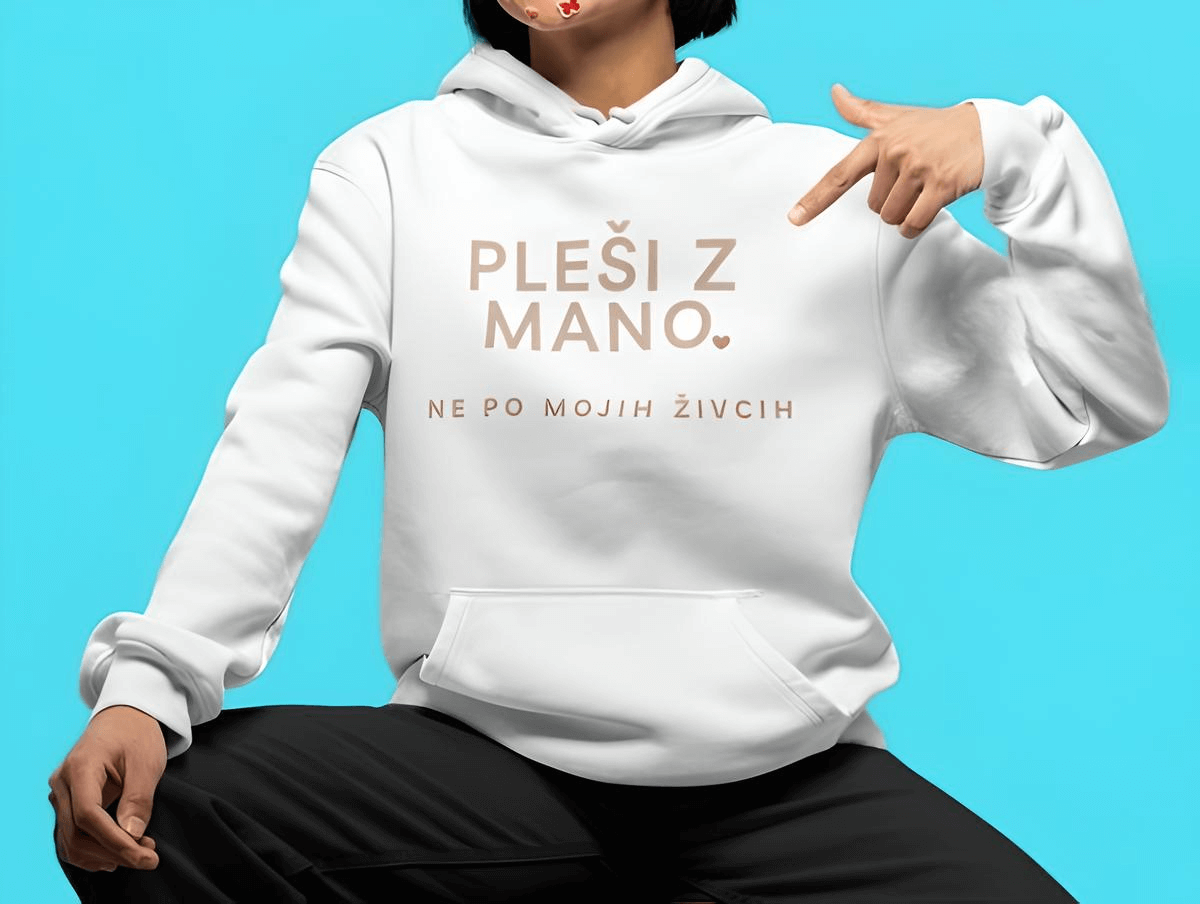 Pulover Pleši z mano, ne po mojih živcih - Image 2