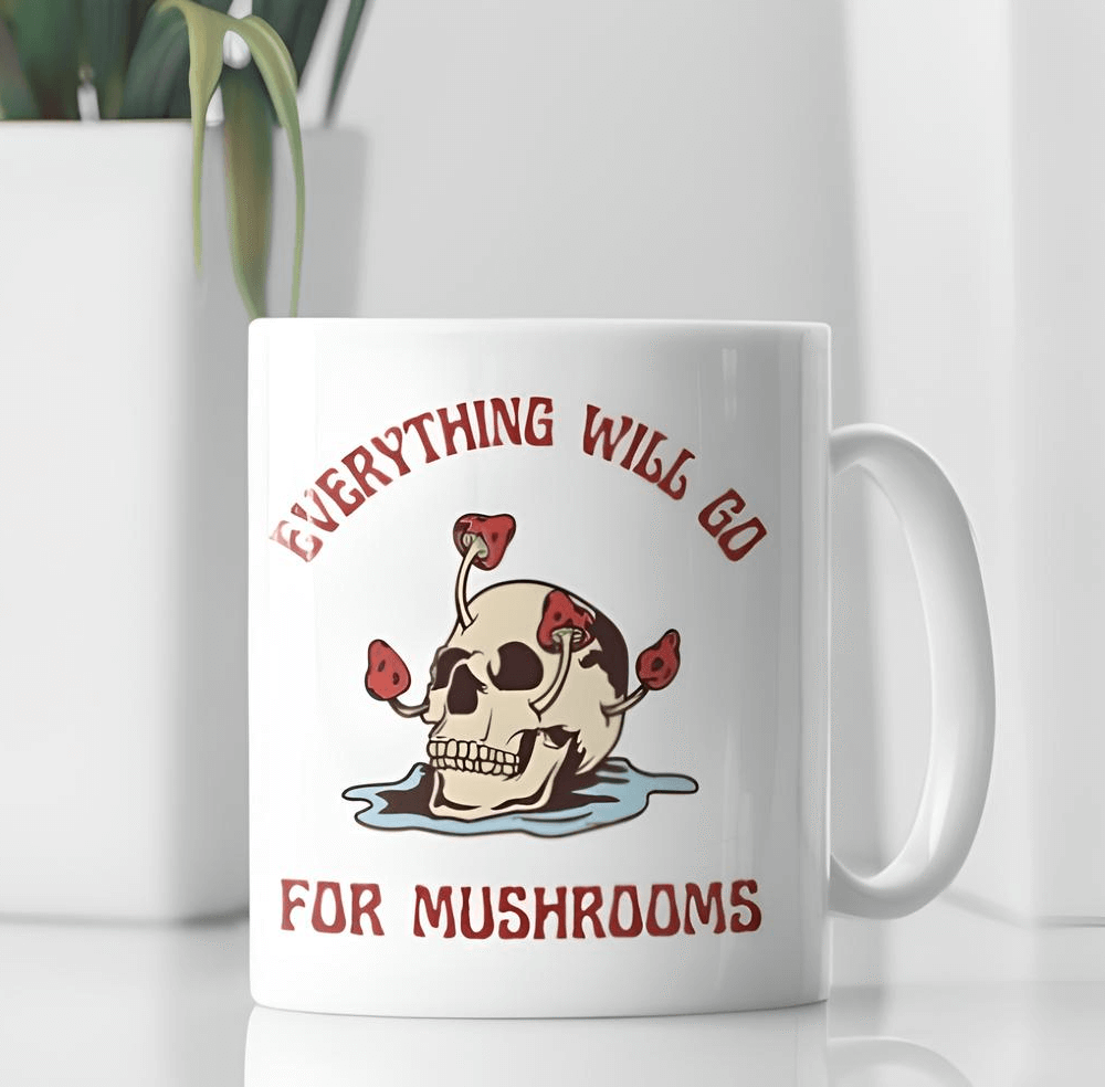 Skodelica Everything will go for mushrooms