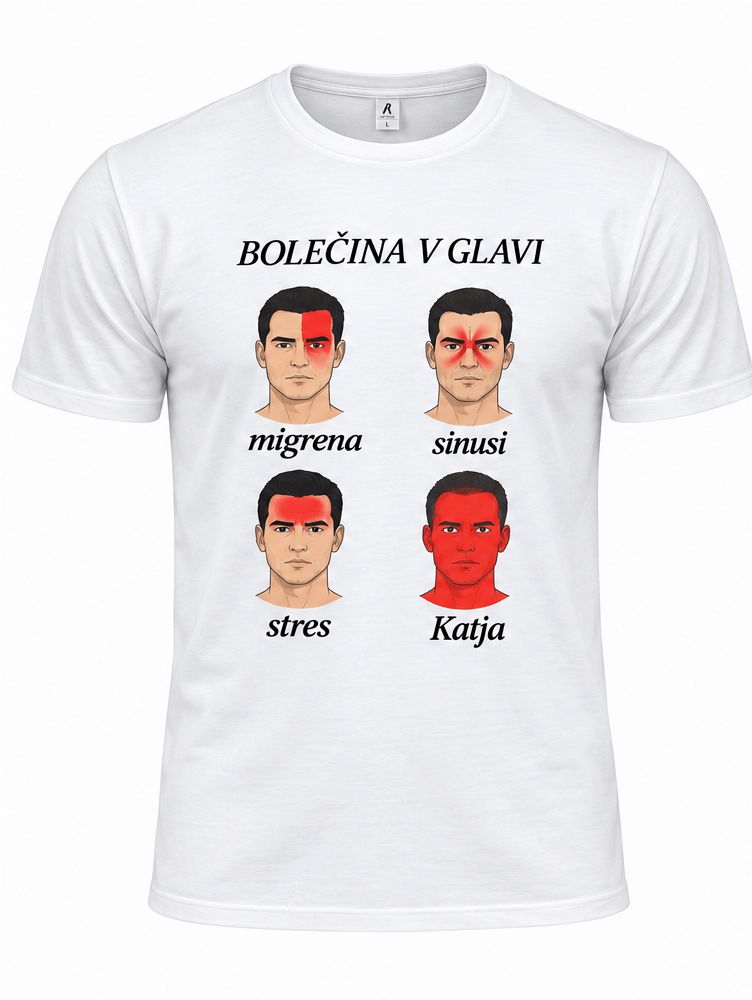 Majica Bolečina v glavi