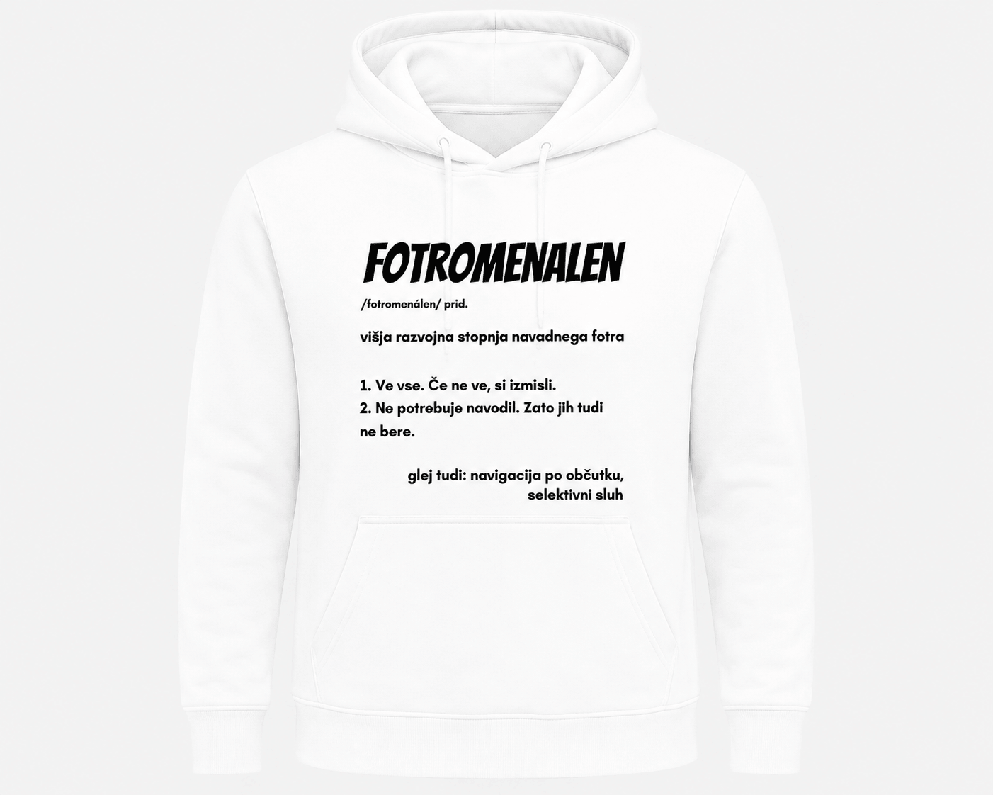 Pulover Fotromenalen