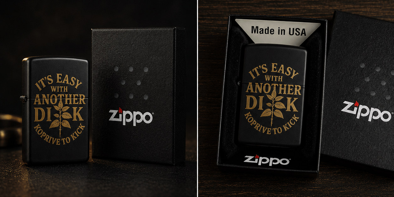 Koprive — Original Zippo * Ekskluzivni motiv - Image 2