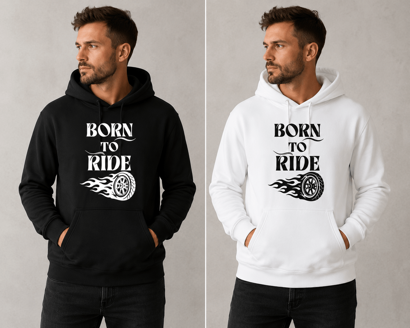 Pulover Born to ride - Image 4