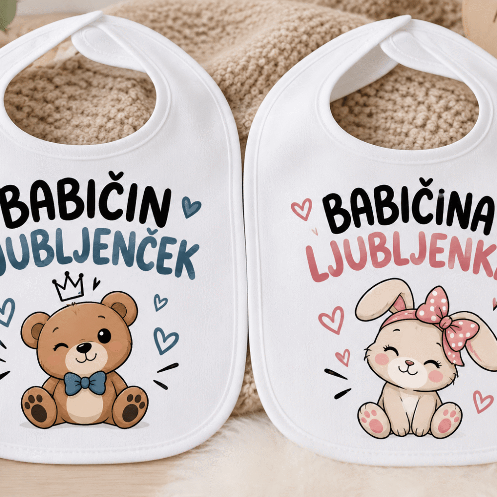 Slinček Babičina ljubljenka / babičin ljubljenček