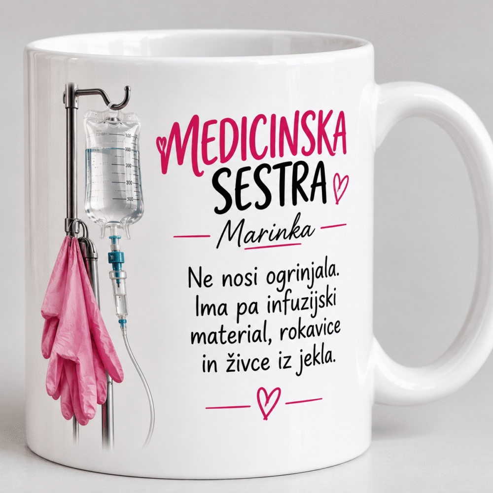 Skodelica za medicinsko sestro