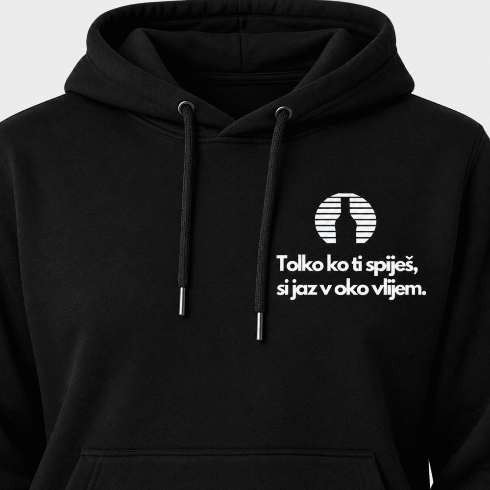 Pulover Tolko ko ti spiješ, si jaz v oko vlijem