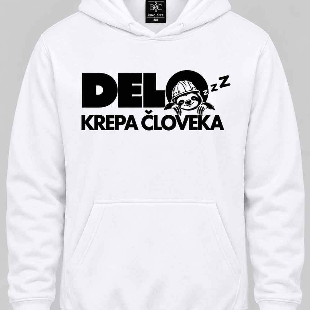 Pulover Delo krepa človeka