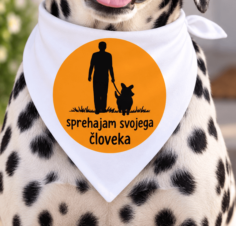 Pasja rutica Sprehajam svojega človeka