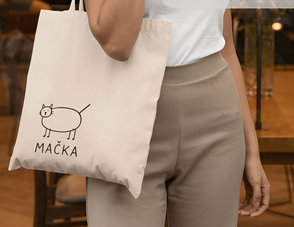 Nakupovalna torba "Mačka"